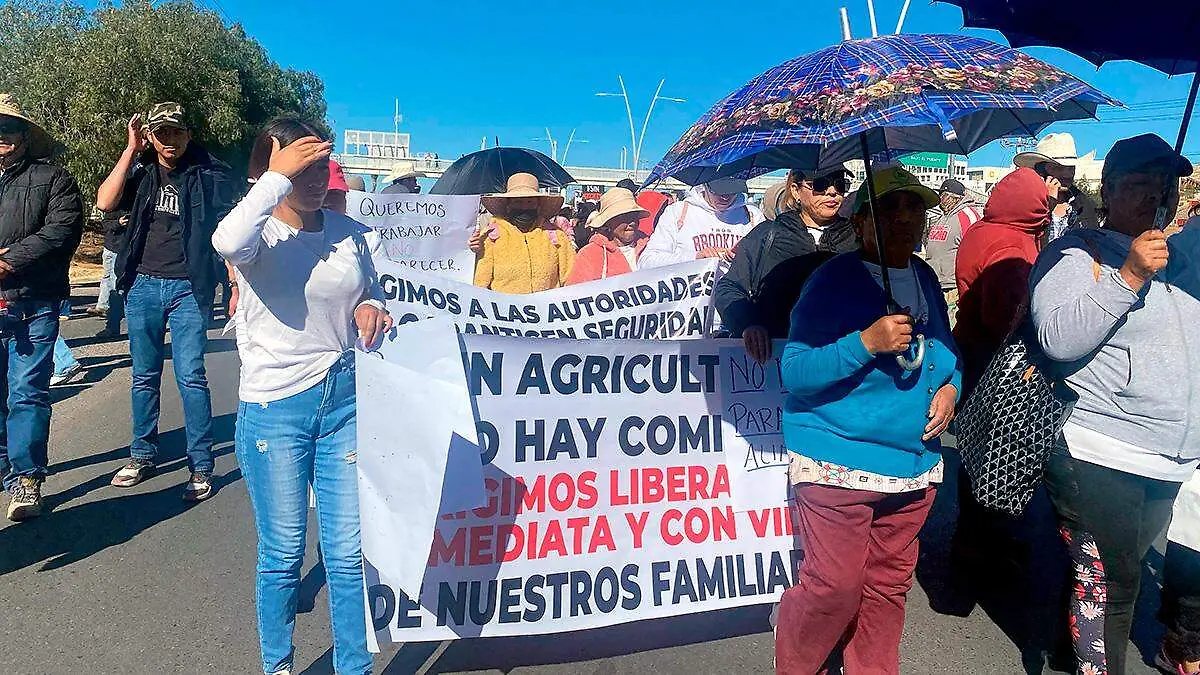 Manifestación trabajadores agrícolas